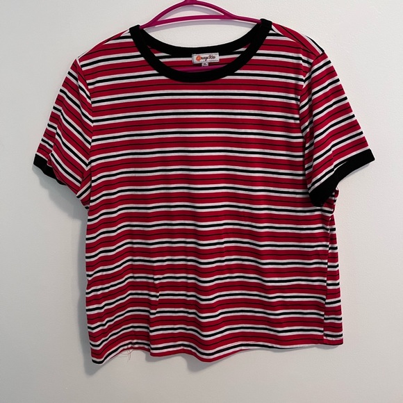 Red stripped t shirt. 3 for 30$ - Picture 1 of 4